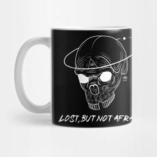 Skull Space "Lost but not afraid" Mug